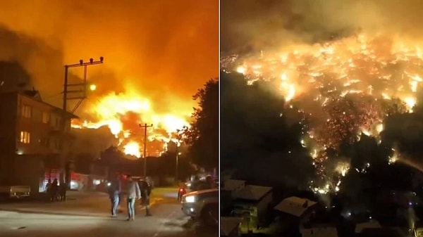 Bursa Cumhuriyet Başsavcılığı, Bursa kent merkezi Tophane yamaçlarında havai fişek atarak yangın çıkardığı ileri sürülen 4 kişinin gözaltına alındığı bildirdi.