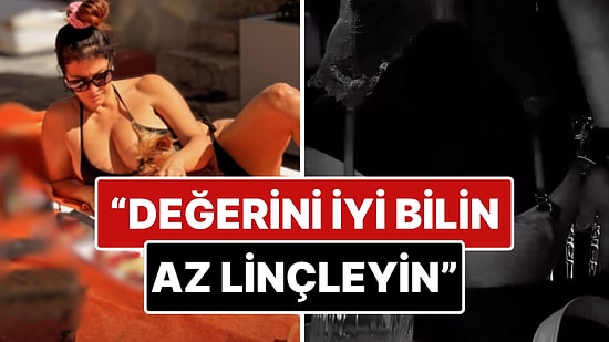 Gece Kulübündeki Jartiyerli Paylaşımıyla Olay Olan Tuğba Ekinci Aldığı Eleştirilere Ateş Püskürdü!