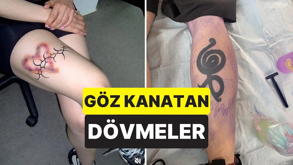 Yaptırdıkları Göz Kanatan Dövmelerle Görenlere Hayatı Uzun Uzun Sorgulatan Acayip Kişiler