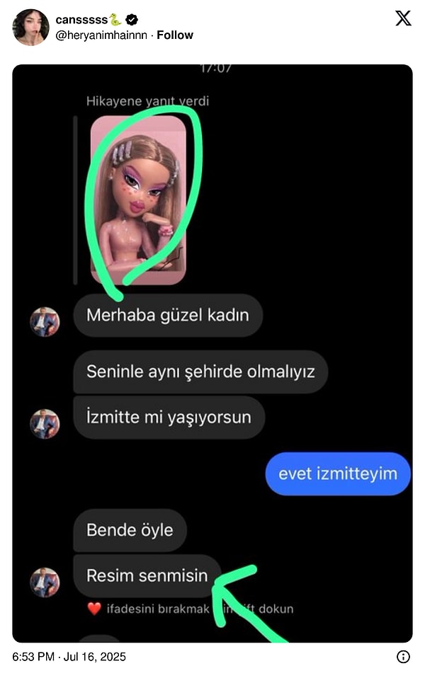 Ta kendisi...