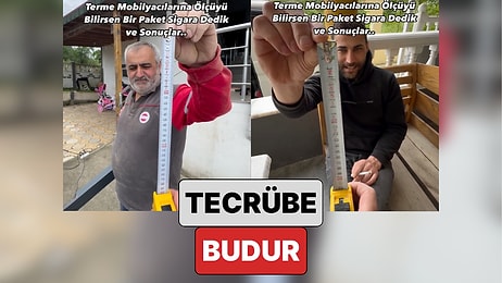 Tecrübe Budur: Ustalar Kendilerine Sorulan Ölçüyü Metreye Bakmadan Nokta Atışı Gösterdi
