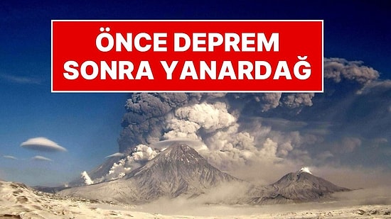 Rusya’da 8.8’lik Depremin Ardından Şimdi de Klyuchevskoy Yanardağı Faaliyete Geçti