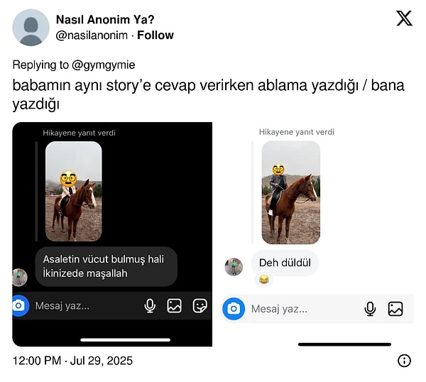 Kardeşe göre tepkiler farklı olabiliyor.