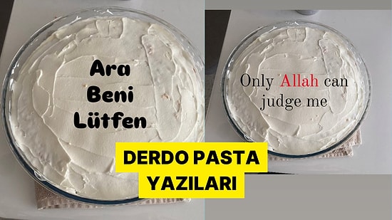 Boş Pasta Üzerine Yazdıkları Yazılarla Nimeti Kamyon Arkasına Çeviren Kişiler