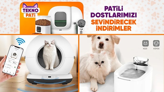 Patili Dostun İçin En Havalı Ürünlerde Tekno Pati Fırsatları Başladı!