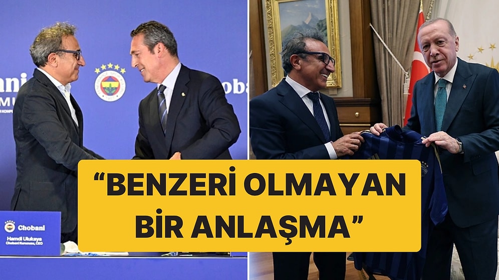 Fenerbahçe ile Chobani İmzaları Attı: Hamdi Ulukaya Cumhurbaşkanı Erdoğan ile Bir Araya Geldi