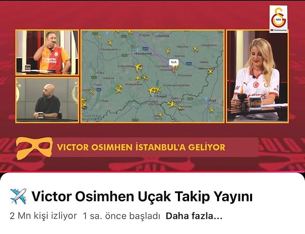 Canlı yayını 2 milyon kişi izledi!