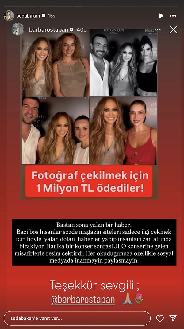 Geçtiğimiz saatlerde sabrı taşan Seda Bakan, 1 milyon TL iddiası hakkında ilk kez konuştu.