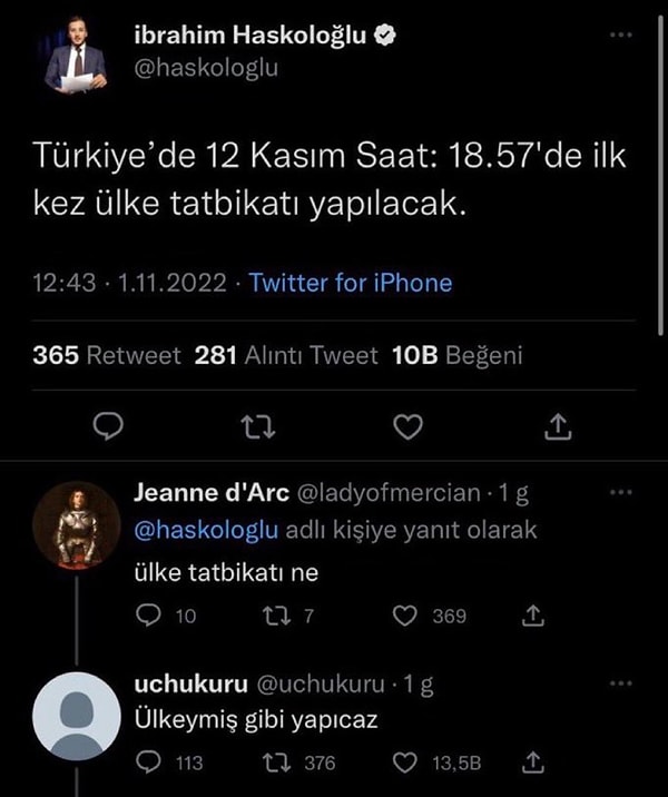 Bir klasikle devam edelim.