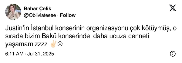 İşte iki konseri kıyaslayan kullanıcıların yorumları...