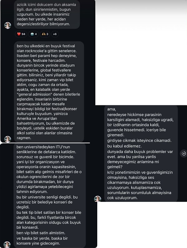 Duygu Özaslan Instagram kanalından yaşananlar hakkında konuştu.