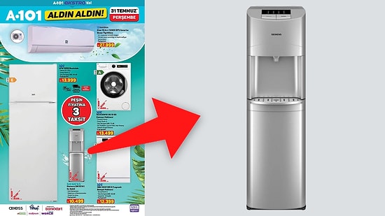 A101'de Satışa Sunulan Siemens Su Sebili Alınır mı? Özellikleri ve Yorumları