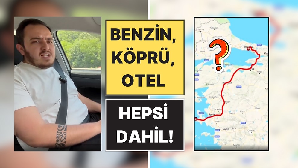 İstanbul’dan Çeşme’ye Arabayla Giden Kişi, 2 Günlük Tatilin Maliyetini Kalem Kalem Hesapladı!