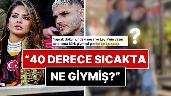 Icardi'nin Sevgilisi China Suarez'in 40 Derece Yaz Sıcağında Yaptığı Derili Kombin Dillere Büyük Düştü!