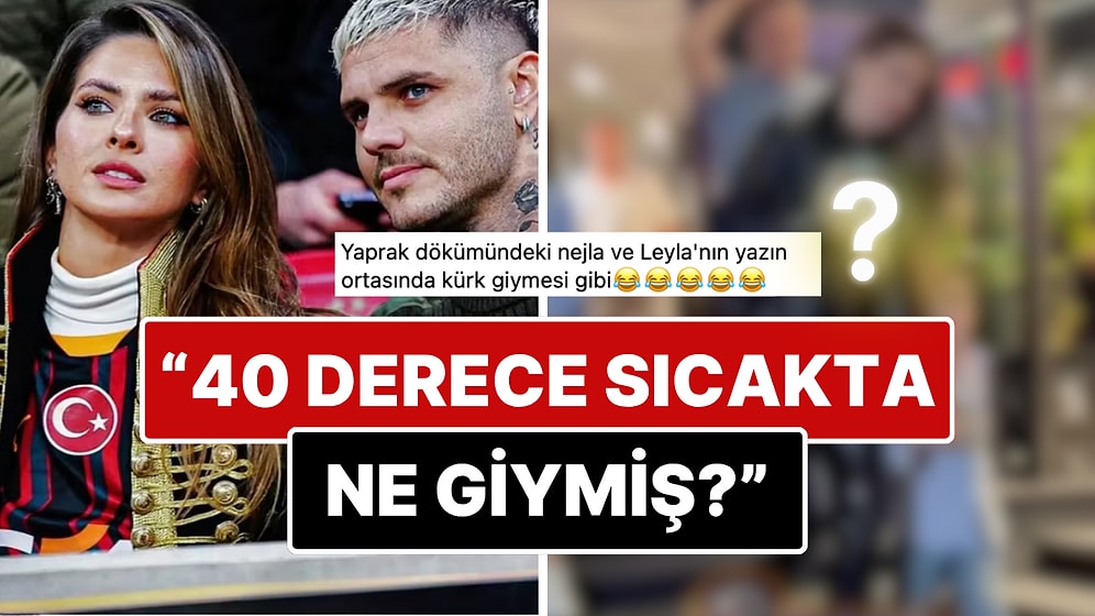 Icardi'nin Sevgilisi China Suarez'in 40 Derece Yaz Sıcağında Yaptığı Derili Kombin Dillere Büyük Düştü!