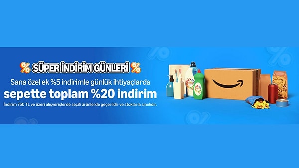 01.08.2025 tarihinde başlayan ''Süper İndirim Günleri'' günlük ihtiyaçlarınızı uygun fiyata almak için özel bir indirim sunuyor.