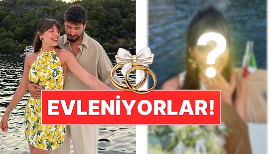 Evleniyorlar: Sıla Türkoğlu, Sevgilisi Ata Ayyıldız'ın Teknedeki Romantik Teklifine "Evet" Dedi!