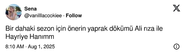 Bizce toksik aşkın yaşı yoktur, bir de başarılı oyuncularımızdan İlk ve Son’u izlemek farklı bir deneyim olacaktır diyor,