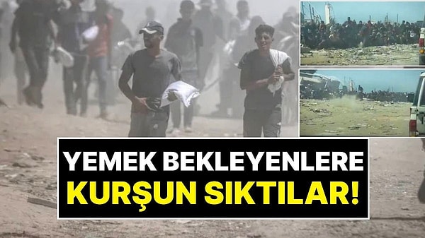Açlıktan Ölmemek İçin Yemek Sırasına Girenlere Saldırdılar!