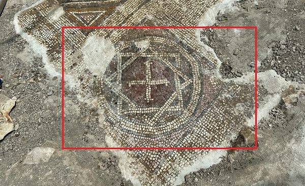Diyarbakır'da Bizans döneminden kalma Davut yıldızı ele geçirildi.