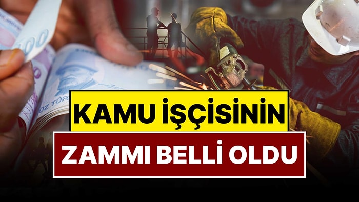 Kamu İşçisi Zammı Belli Oldu: 600 Bin Kamu İşçisinin Zam Pazarlığında Anlaşma Sağlandı