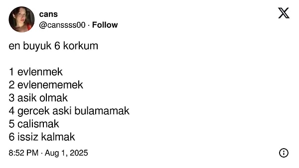 Bizim güncel kafa karışıklığı.