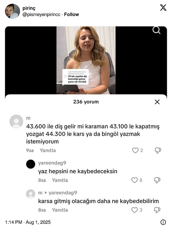 Tercih dönemi krizleri...