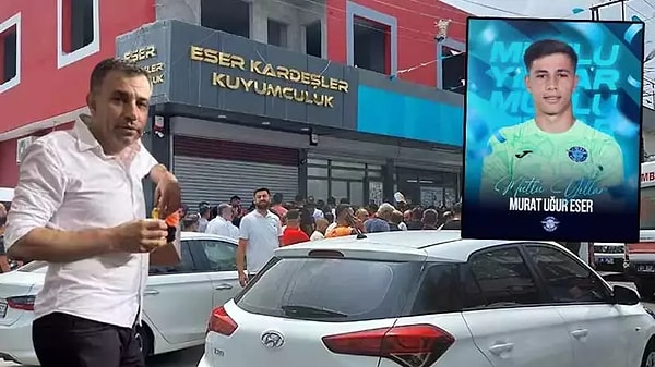 Adana Demirspor’da forma giyen kaleci Murat Uğur Eser’in babası hayatını kaybetti.
