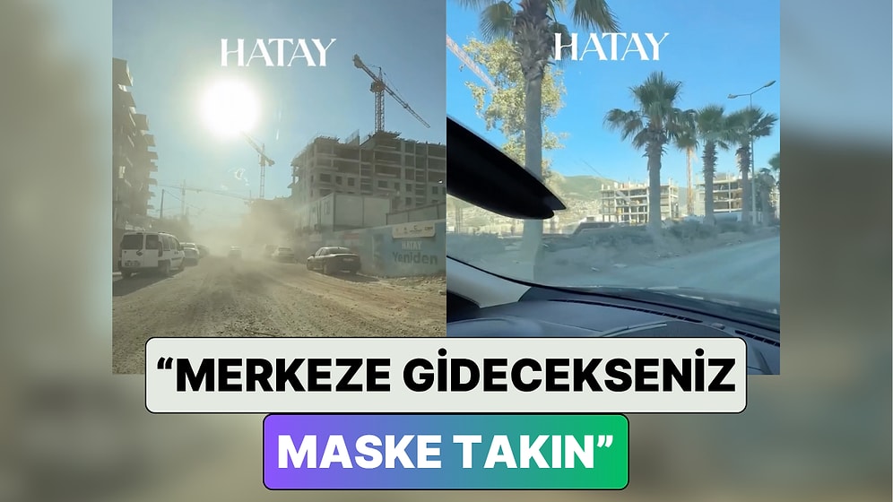 Hatay'a Yemek Videosu Çekmeye Giden Bir İçerik Üreticisi Şehrin Son Halini Paylaştı