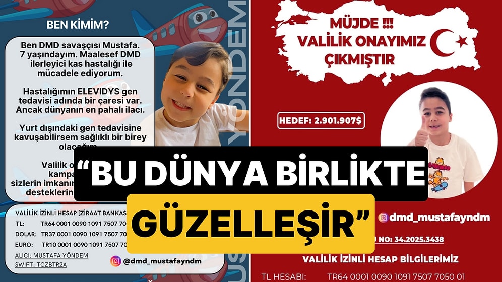 "Hayallerim Var Benim, Yürümek İstiyorum" Mustafa'nın Yarım Kalan Çocukluğunu Birlikte Tamamlayalım