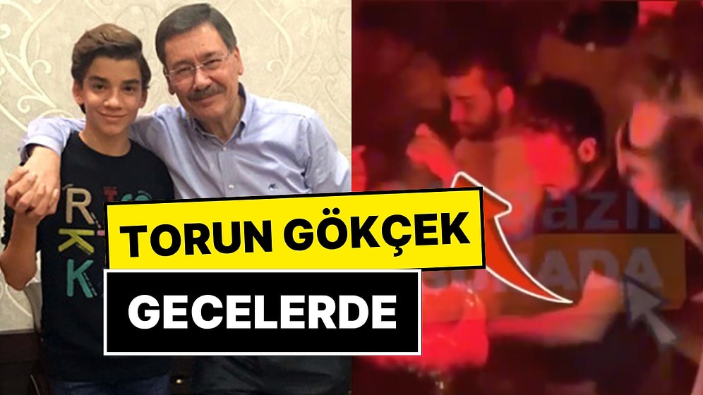 Torun Melih Gökçek'in Çeşme Gecelerindeki Görüntüleri Gündem Oldu