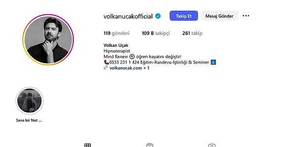 Bu isimlerden biri de Volkan Uçak...