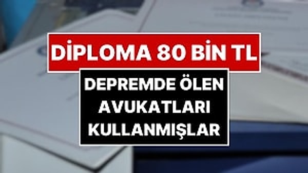 Sahte diploma soruşturmasında yeni skandallar ortaya çıktı.