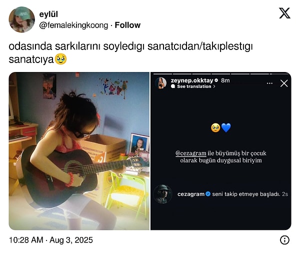 Her şey bu tweet'le başladı.