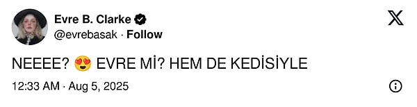 Ardından da böyle tepki verdi.