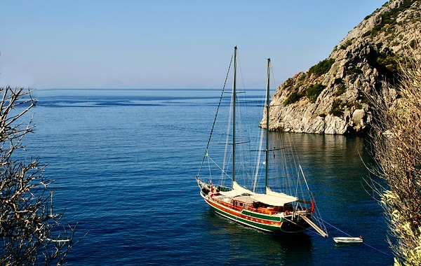 9. Take a Boat Tour in Gökova Bay
