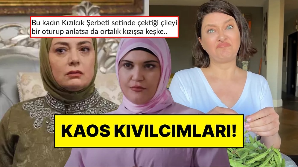 Nurgül Yeşilçay’ın Taklidine Kızılcık Şerbeti Sibel Taşçıoğlu’ndan Beğeni Gelmesi Kafa Karıştırdı