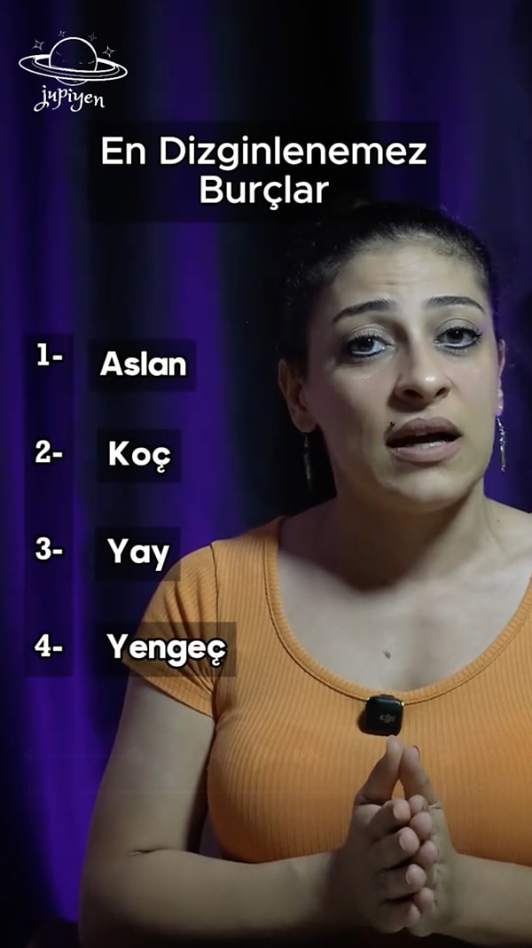 Astrolog Gizem Yıldırım, "en dizginlenemez" burçları açıkladı.