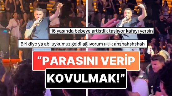 Blok3'ün Sahnesinden Keyif Almadığını Söyleyen Seyirciyi Mekandan Dışarı Kovduğu Anlarla Eleştiri Topladı