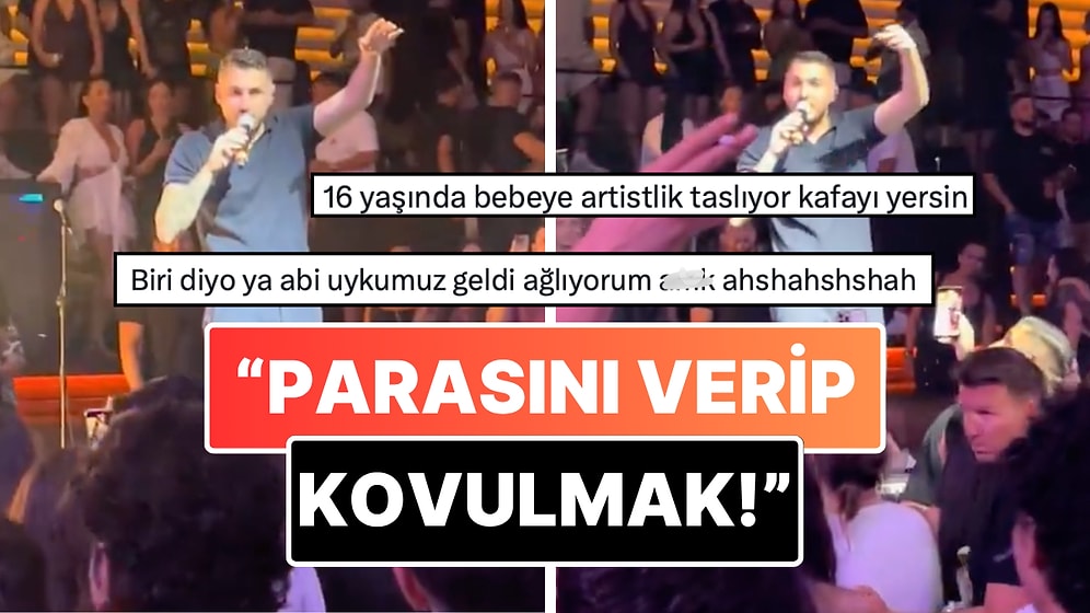 Blok3'ün Sahnesinden Keyif Almadığını Söyleyen Seyirciyi Mekandan Dışarı Kovduğu Anlarla Eleştiri Topladı