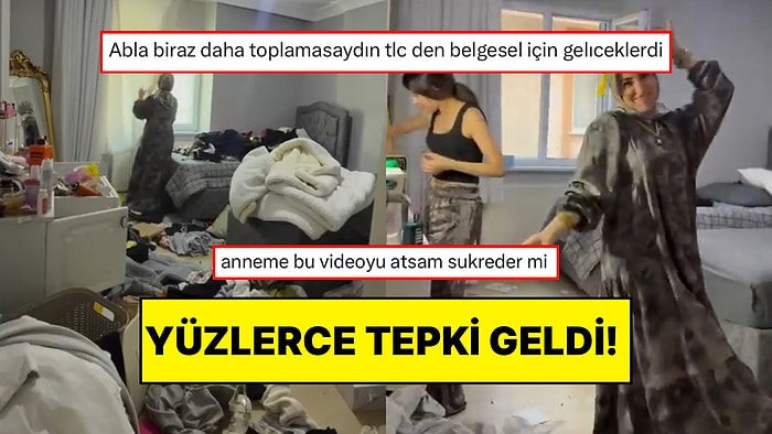 Tepki Yağdı: 20 Yaşındaki Kızının Odasının Dağınıklığını Paylaşan Bir Anne Sosyal Medyada Gündem Oldu