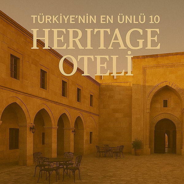 Bu 10 otel, sadece konaklanacak yerler değil.