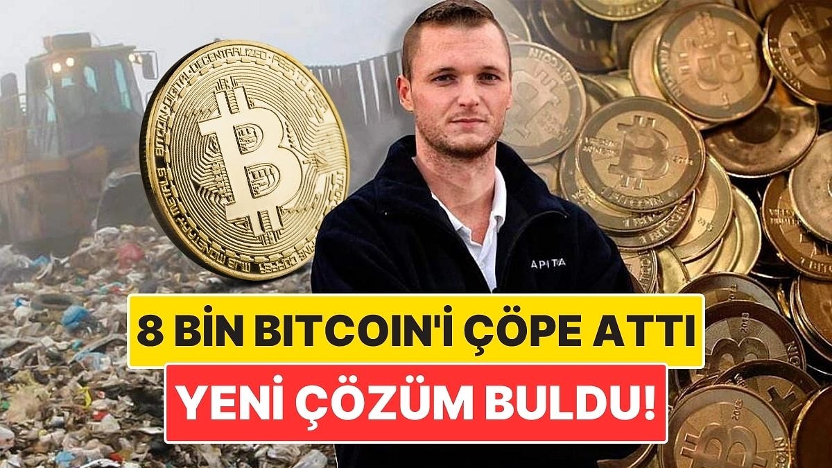 8 Bin Bitcoin&apos;i Çöpe Atan Adam 12 Yıllık Arayışına Yeni Çözüm Buldu