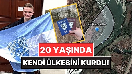 20 Yaşındaki Genç Hırvatistan ve Sırbistan Arasında Kendi Ülkesini Kurdu!