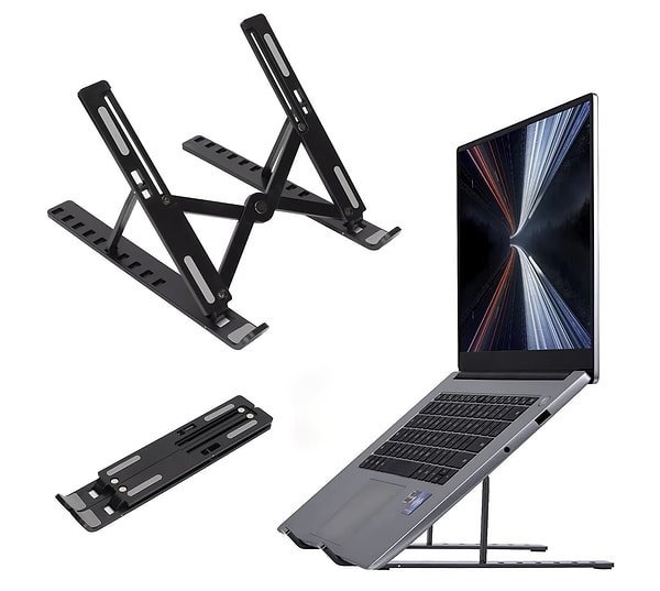 Bugün Amazon’da indirime giren ROBEVE Taşınabilir Laptop Standı, masa başında konfor arayanların favorisi olmaya aday!