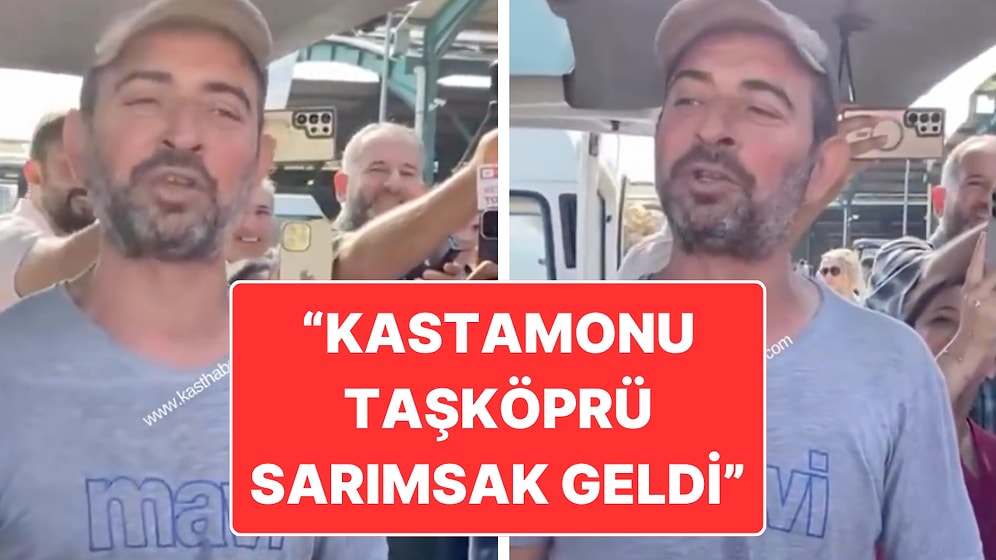 Bu Sesi Tanıyacaksınız! "Kastamonu Taşköprü Sarımsak Geldi" Anonsunun Sahibi Ortaya Çıktı