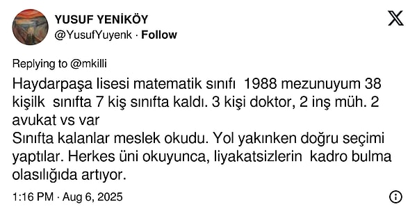 "Liyakatsizlerin kadro bulma olasılığıda artıyor..."