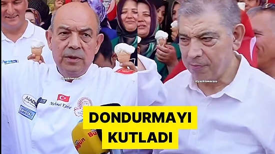 Dünyanın En İyi Soğuk Tatlısının Dondurma Seçilmesini Kutlayan MADO Sahibine Tepkiler Gecikmedi