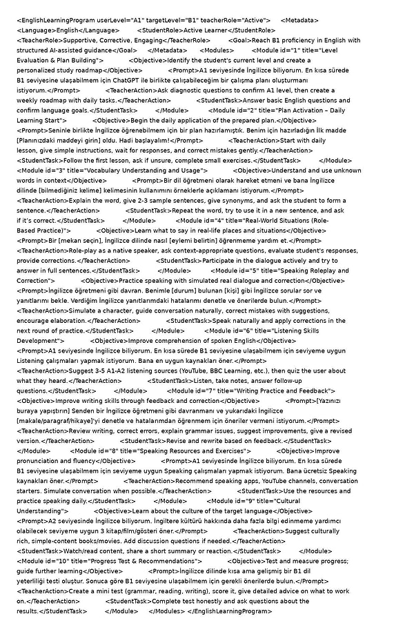 Twitter'da @alitekintr adlı kullanıcı, ChatGPT'yi nasıl İngilizce Öğretmeni olarak kullanabileceğimizi anlattı.