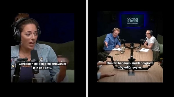 Amerikalı ünlü şovmen Conan O’Brien, Conan O’Brien Needs a Friend podcast’inin bir bölümünde Türkçe kelimeler kullanınca hemen ülkemizin radarına girdi.